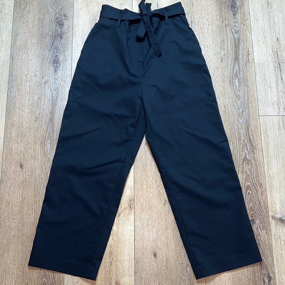 3.1 Phillip Lim Black Belted Trouser Size 2
